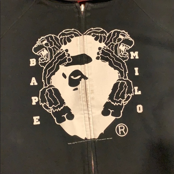 Mens Reversible Bape hoodie! - Picture 4 of 8
